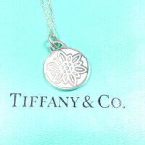 TIFFANY Co GO Necklace Sterling Silver